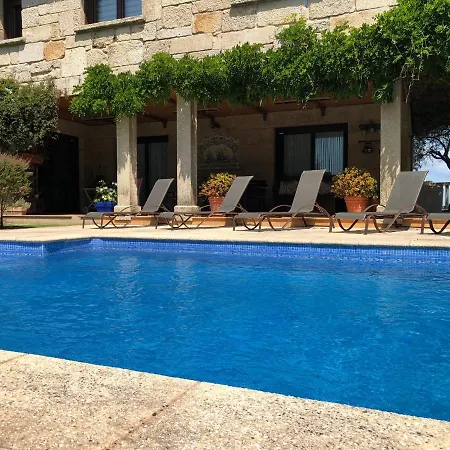 Casa Da Lomba Piscina Y Vistas Al Mar En Baiona