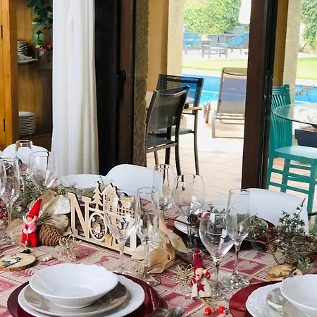 Casa Da Lomba Piscina Y Vistas Al Mar En * Baiona