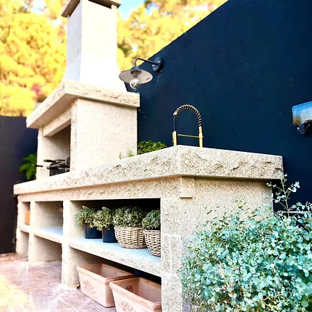 Casa Da Lomba Piscina Y Vistas Al Mar En