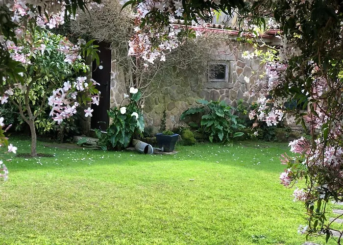 Βίλα Casa Da Lomba Piscina Y Vistas Al Mar En Baiona