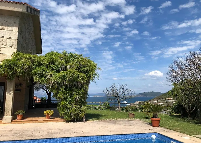 Casa Da Lomba Piscina Y Vistas Al Mar En 빌라