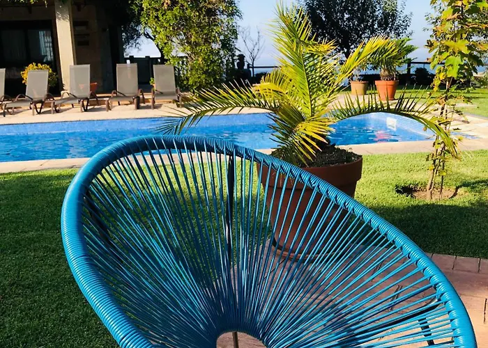 Casa Da Lomba Piscina Y Vistas Al Mar En Βίλα Baiona