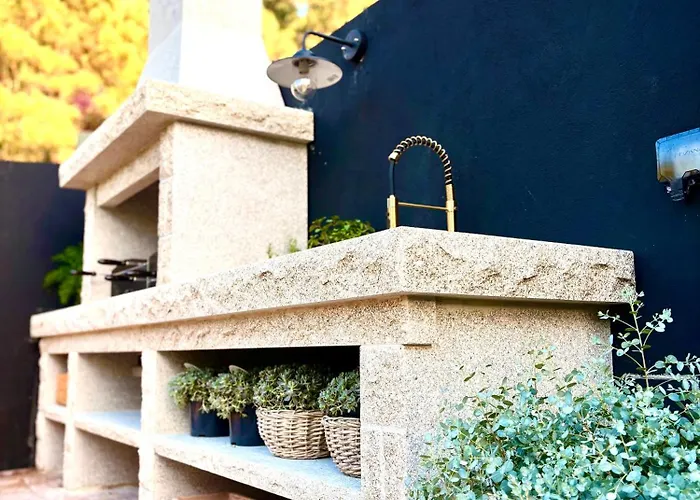 Casa Da Lomba Piscina Y Vistas Al Mar En